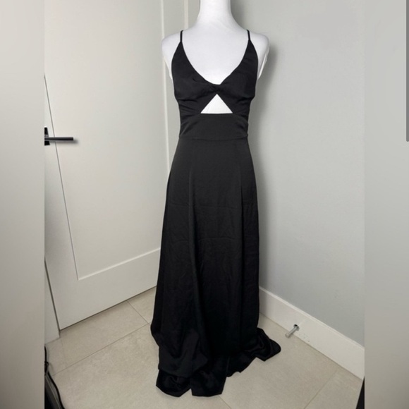 L’agence Porter Dress in Black/Size 2 - Picture 3 of 10
